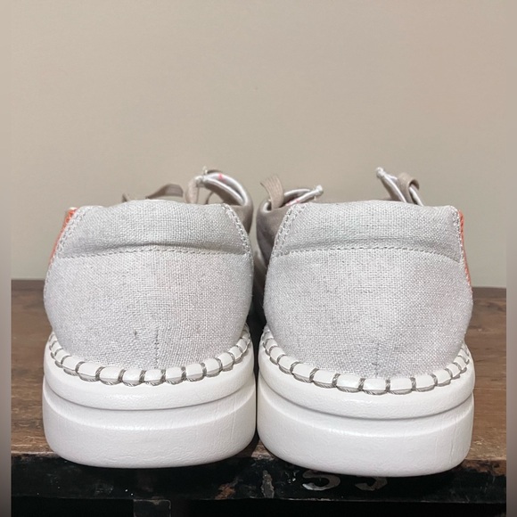 Hey Dude Wendy Rise Loafers style Chambray Sandshell - Picture 7 of 11